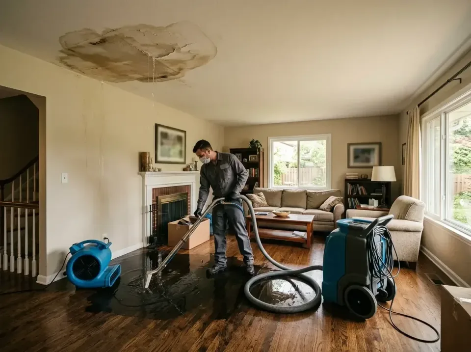 attic-pipe-burst-ceiling-drip-008 — frequently asked questions, Water Damage Restoration & Carpet Care in California, MO